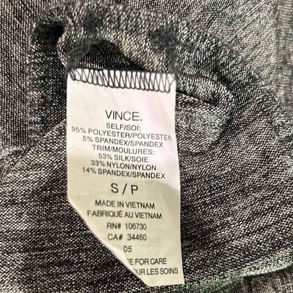 Vince heathered gray turtleneck size S - Picture 5 of 5